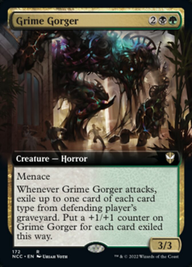 Grime Gorger (Extended Art) [Streets of New Capenna Commander] | North Game Den