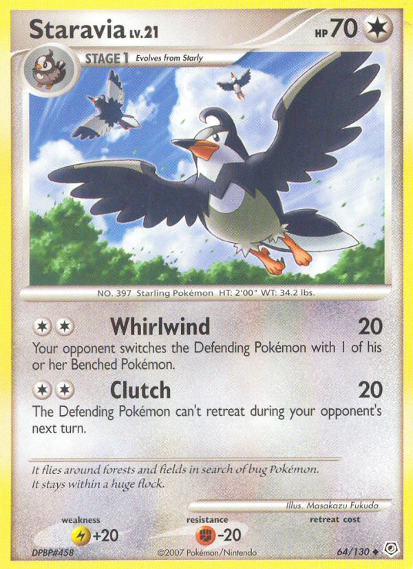 Staravia (64/130) [Diamond & Pearl: Base Set] | North Game Den