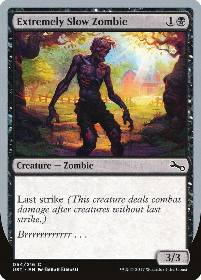 Extremely Slow Zombie ("Brrrrrrrrrrrr...") [Unstable] | North Game Den