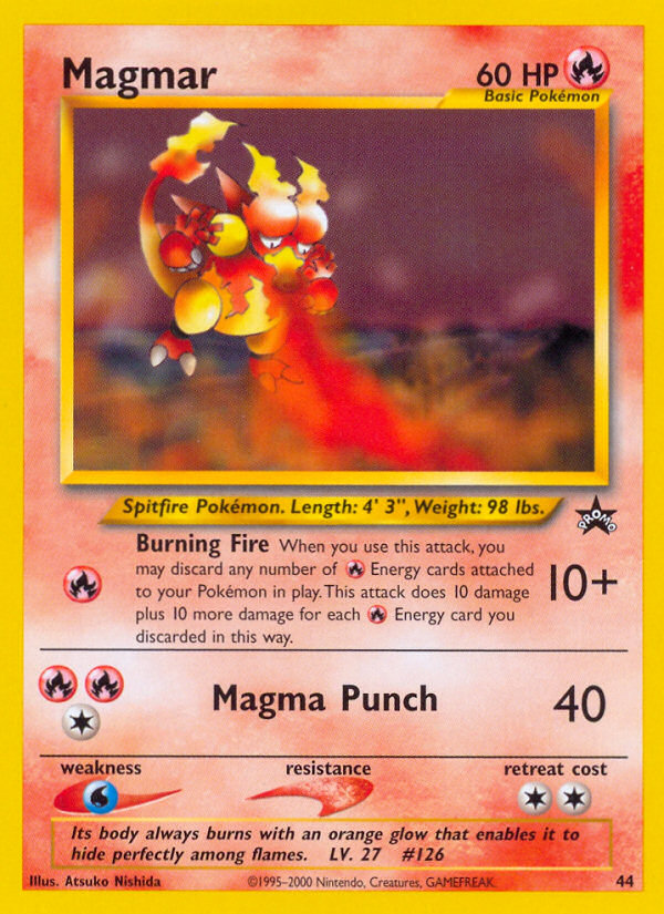 Magmar (44) [Wizards of the Coast: Black Star Promos] | North Game Den