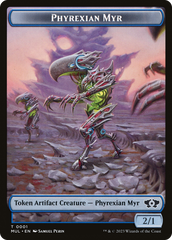 Phyrexian Myr // Phyrexian Hydra (11) Double-Sided Token [March of the Machine Tokens] | North Game Den