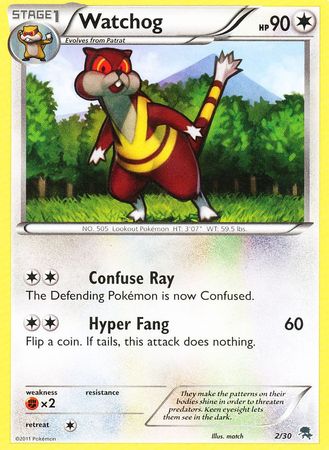 Watchog (2/30) [Black & White: Trainer Kit - Zoroark] | North Game Den