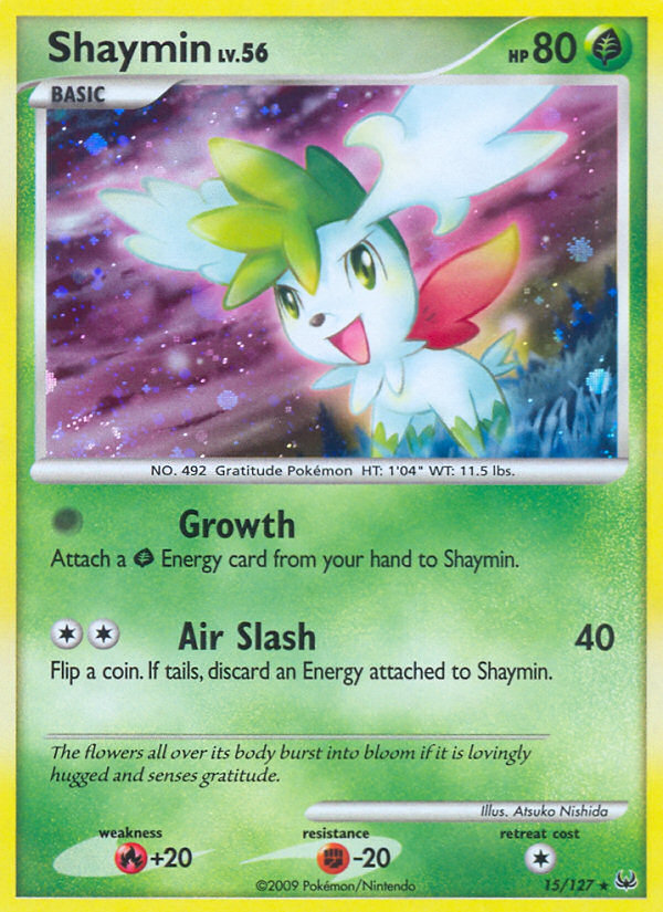 Shaymin (15/127) [Platinum: Base Set] | North Game Den