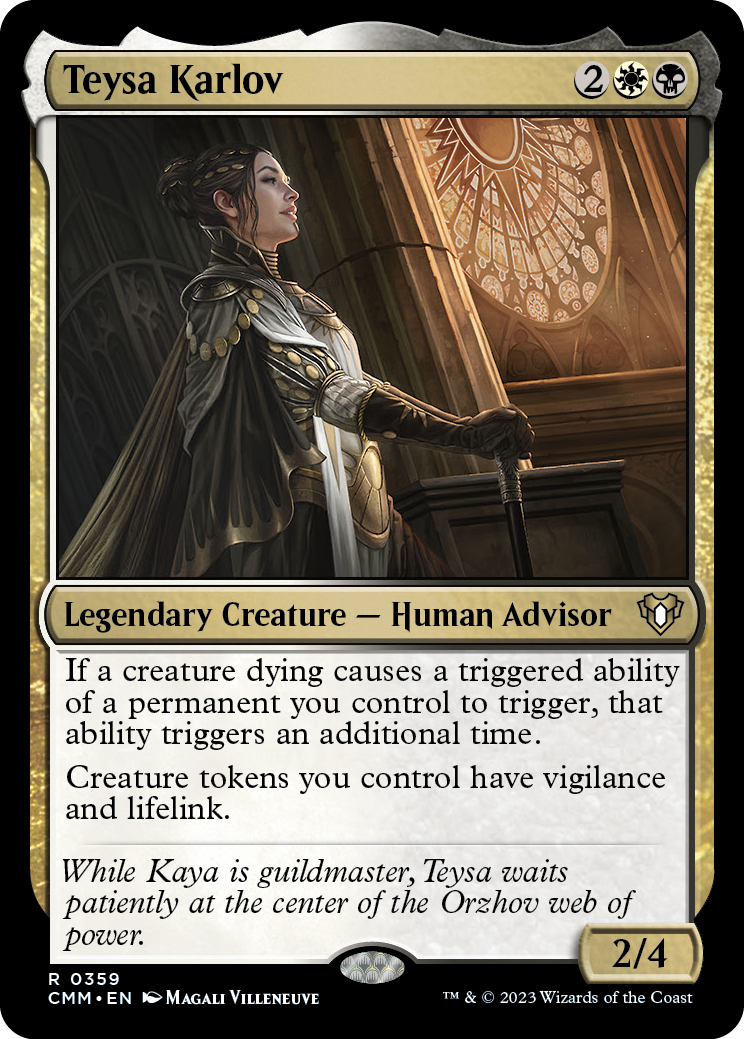 Teysa Karlov [Commander Masters] | North Game Den