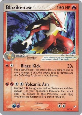 Blaziken ex (89/95) (Blaziken Tech - Chris Fulop) [World Championships 2004] | North Game Den