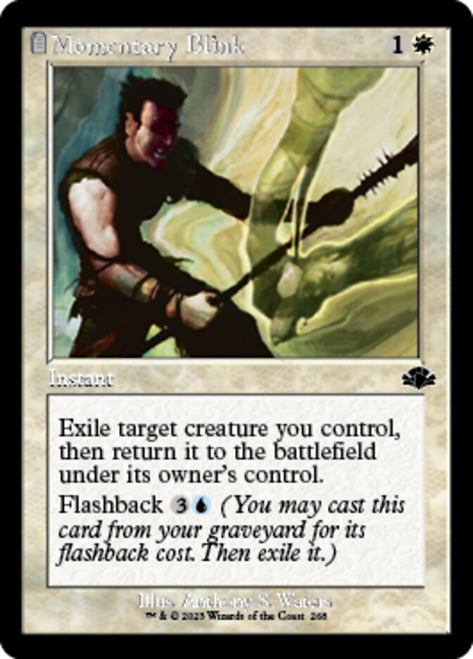 Momentary Blink (Retro) [Dominaria Remastered] | North Game Den
