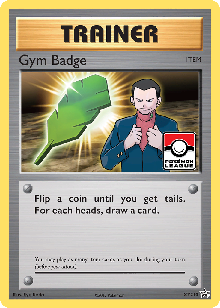 Gym Badge (XY210) (Giovanni) [XY: Black Star Promos] | North Game Den