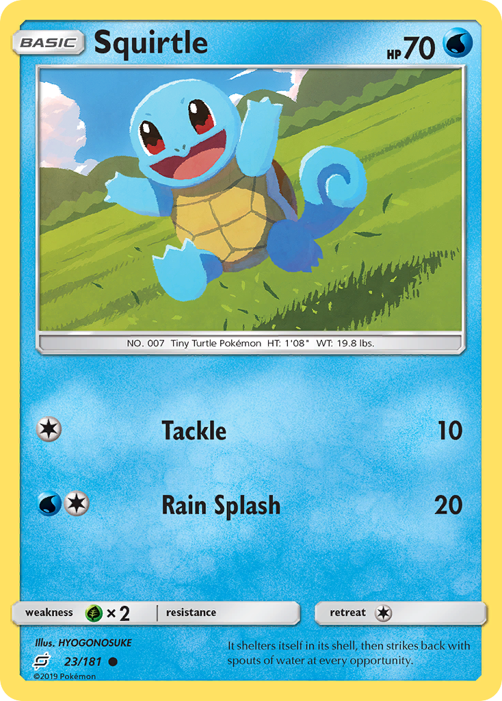 Squirtle (23/181) [Sun & Moon: Team Up] | North Game Den