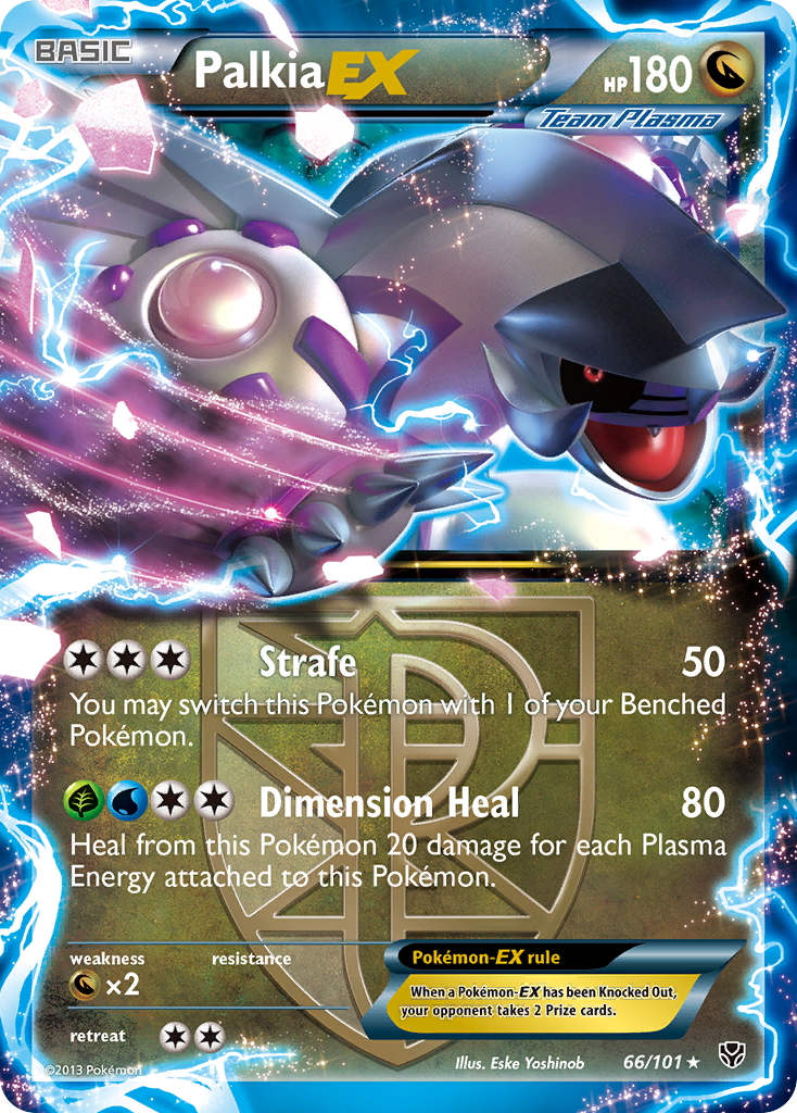 Palkia EX (66/101) [Black & White: Plasma Blast] | North Game Den