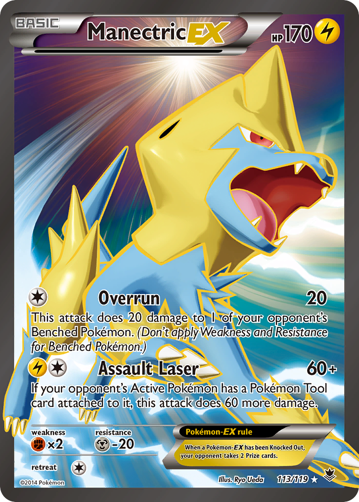 Manectric EX (113/119) [XY: Phantom Forces] | North Game Den