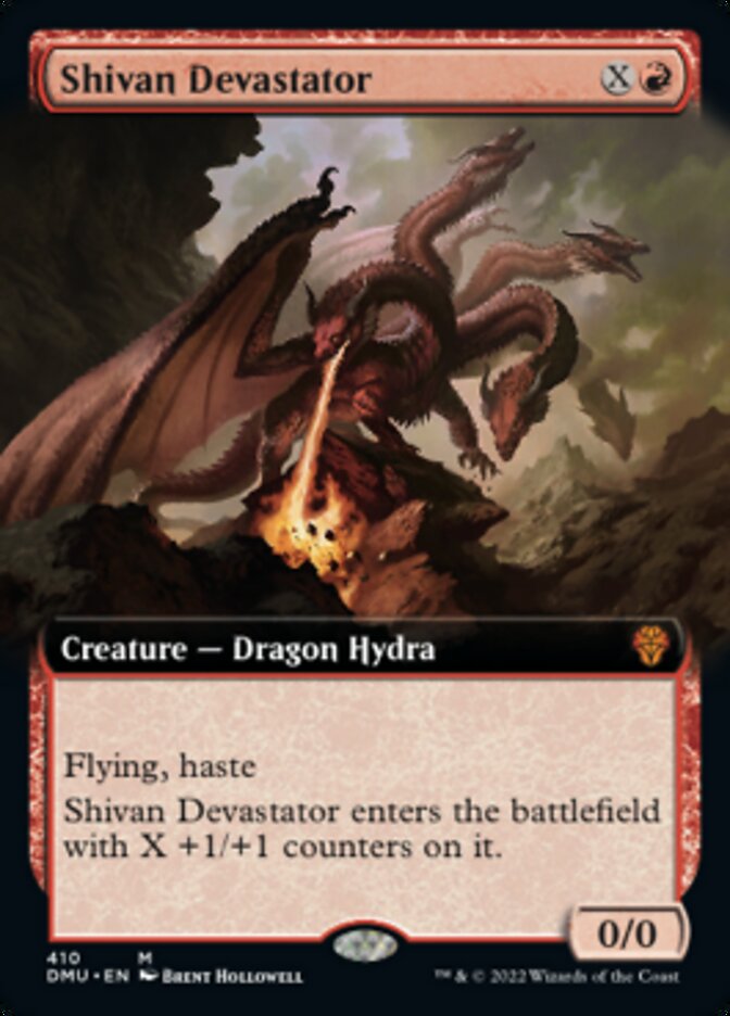 Shivan Devastator (Extended Art) [Dominaria United] | North Game Den