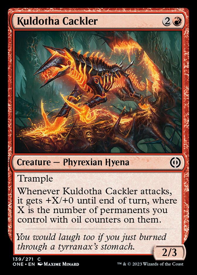 Kuldotha Cackler [Phyrexia: All Will Be One] | North Game Den