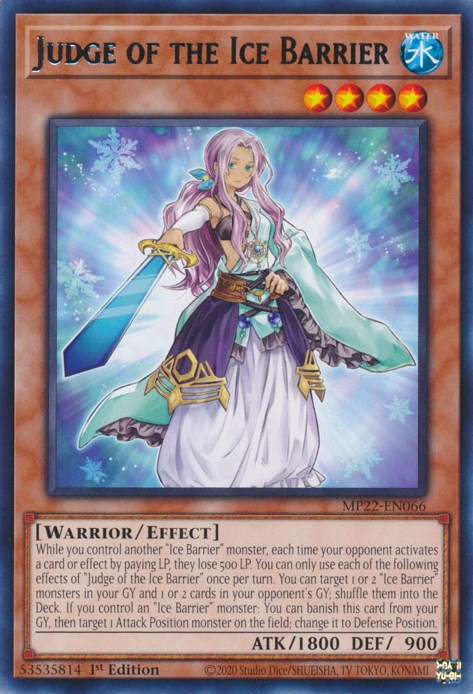 Judge of the Ice Barrier [MP22-EN066] Rare | North Game Den