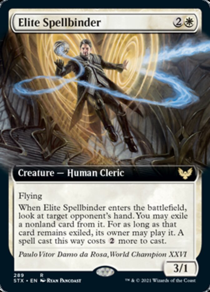 Elite Spellbinder (Extended) [Strixhaven: School of Mages] | North Game Den