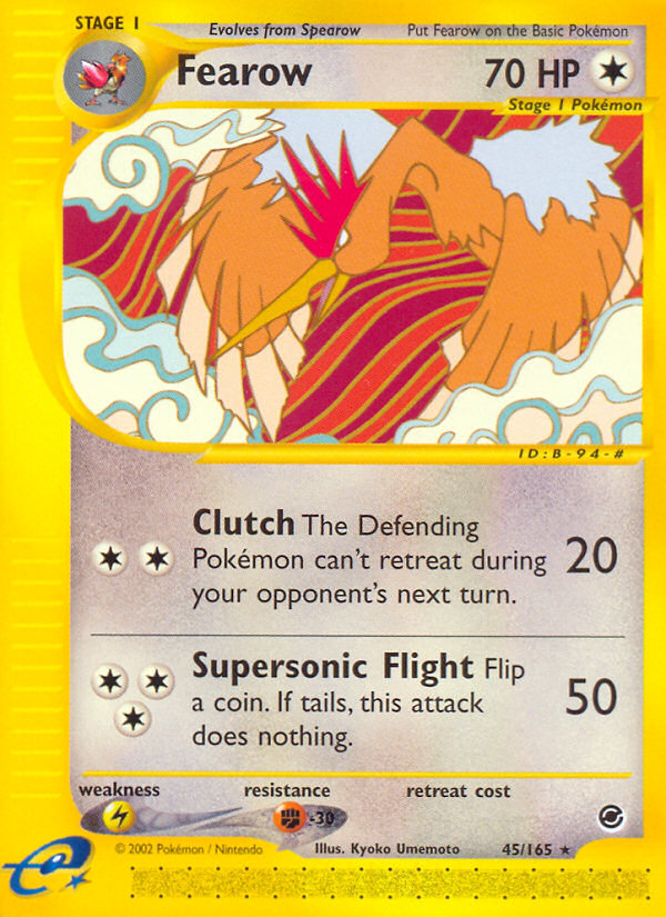 Fearow (45/165) [Expedition: Base Set] | North Game Den