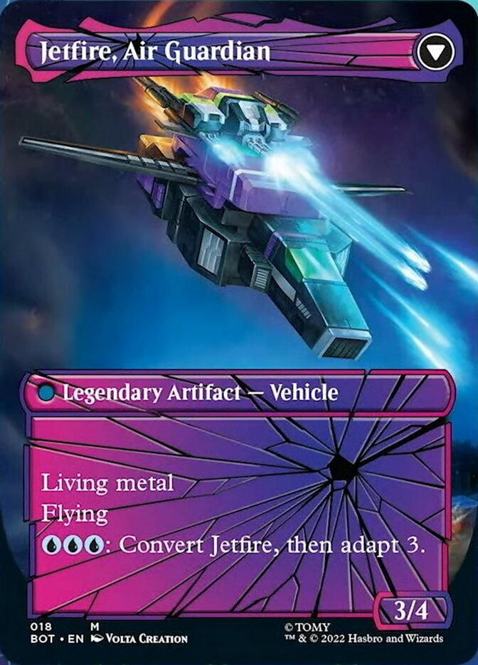 Jetfire, Ingenious Scientist // Jetfire, Air Guardian (Shattered Glass) [Universes Beyond: Transformers] | North Game Den