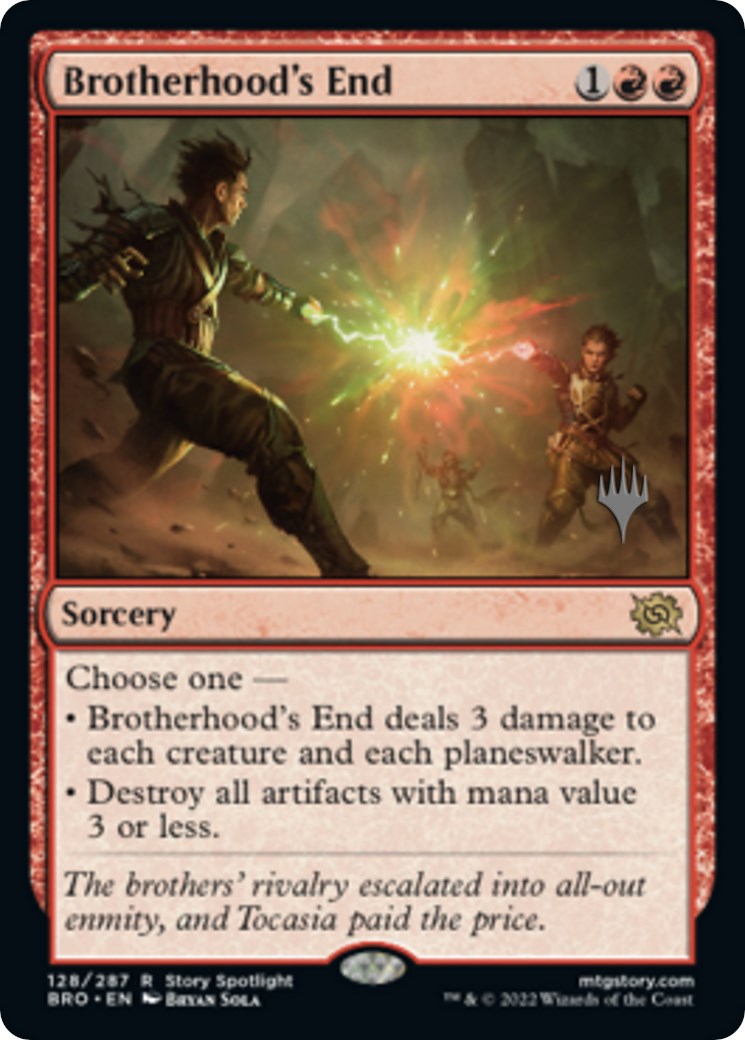 Brotherhood's End (Promo Pack) [The Brothers' War Promos] | North Game Den