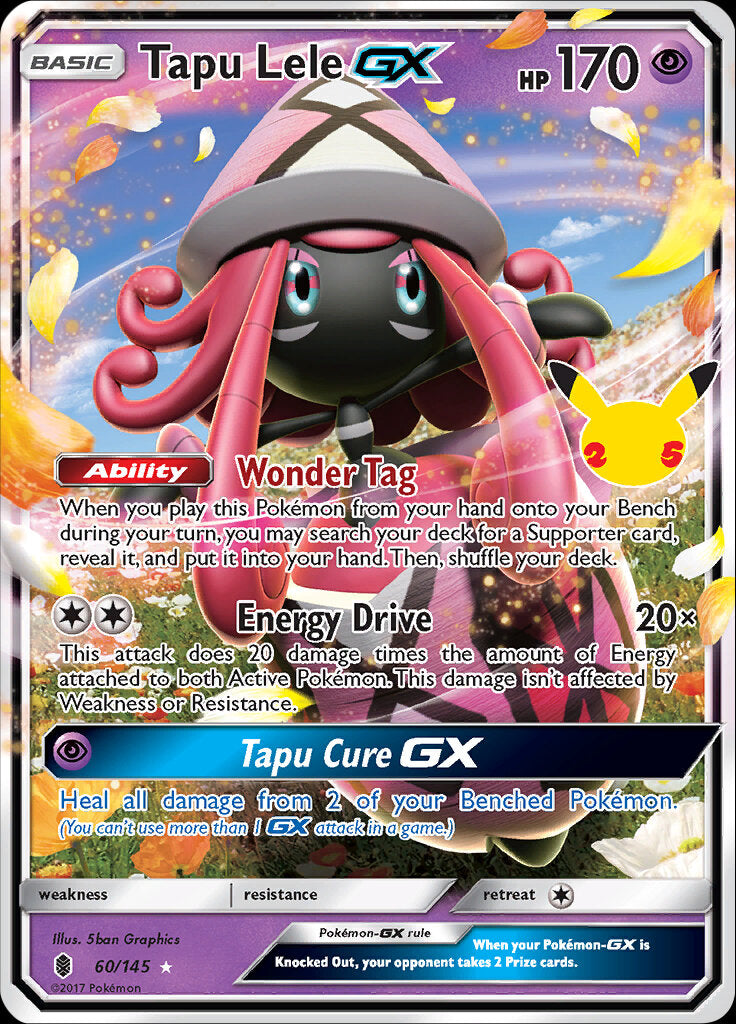 Tapu Lele GX (60/145) [Celebrations: 25th Anniversary - Classic Collection] | North Game Den