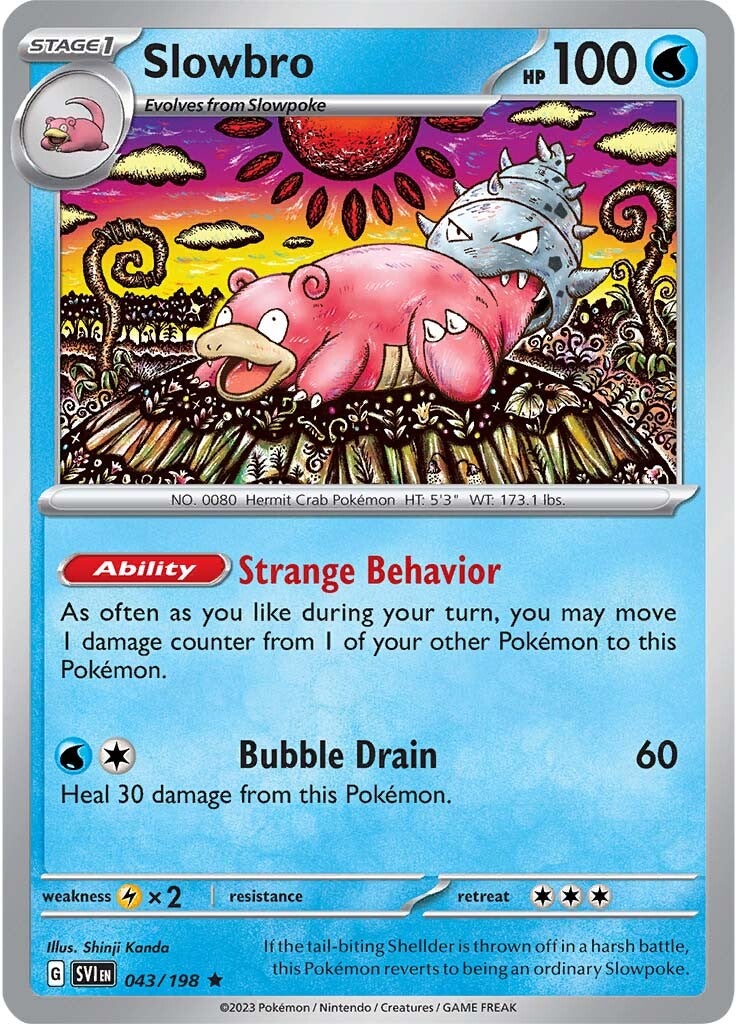 Slowbro (043/198) [Scarlet & Violet: Base Set] | North Game Den