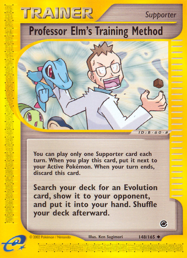 Professor Elm's Training Method (148/165) [Expedition: Base Set] | North Game Den