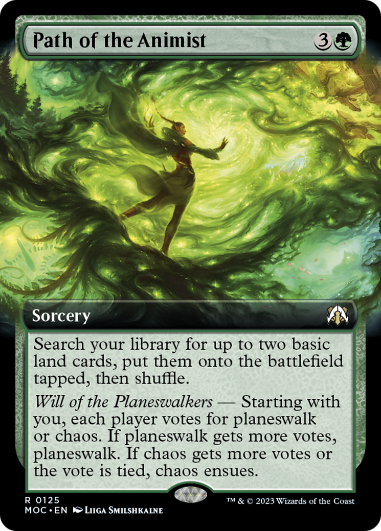 Path of the Animist (Extended Art) [March of the Machine Commander] | North Game Den