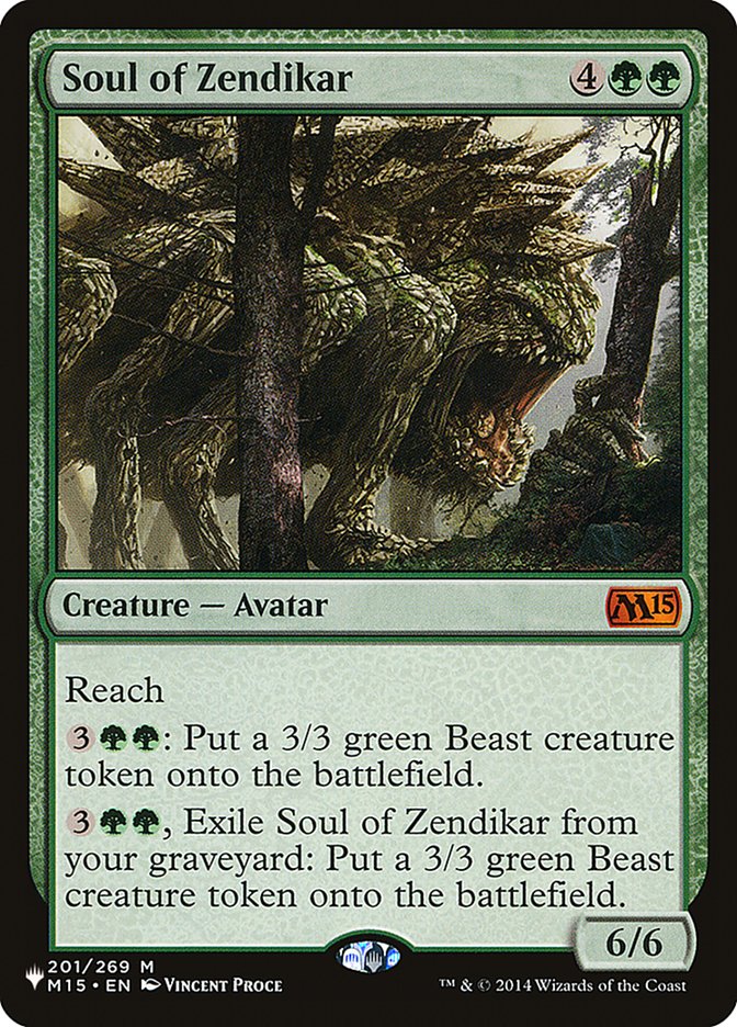 Soul of Zendikar [The List] | North Game Den