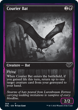 Courier Bat [Innistrad: Double Feature] | North Game Den