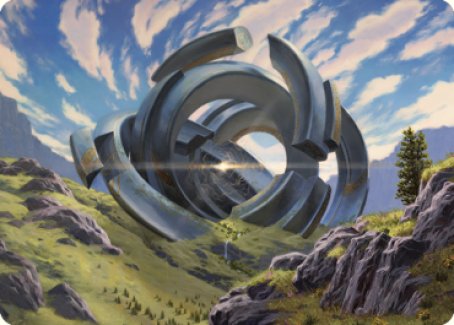Thran Portal Art Card [Dominaria United Art Series] | North Game Den
