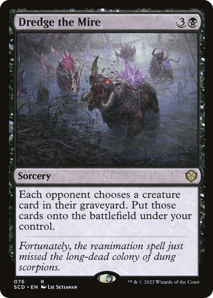 Dredge the Mire [Starter Commander Decks] | North Game Den
