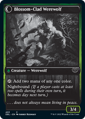 Weaver of Blossoms // Blossom-Clad Werewolf [Innistrad: Double Feature] | North Game Den