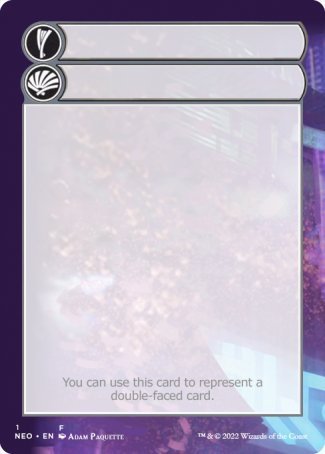 Helper Card (1/9) [Kamigawa: Neon Dynasty Tokens] | North Game Den