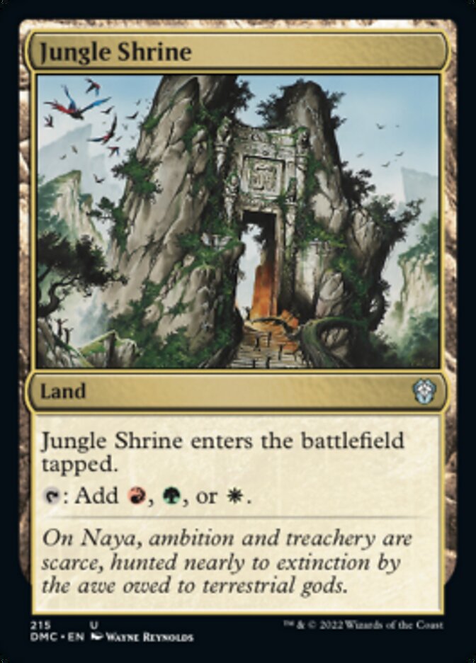 Jungle Shrine [Dominaria United Commander] | North Game Den