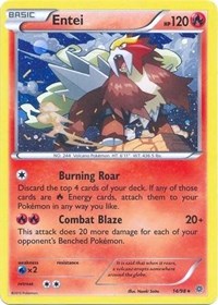 Entei (14/98) (Cosmos Holo) (Blister Exclusive) [XY: Ancient Origins] | North Game Den