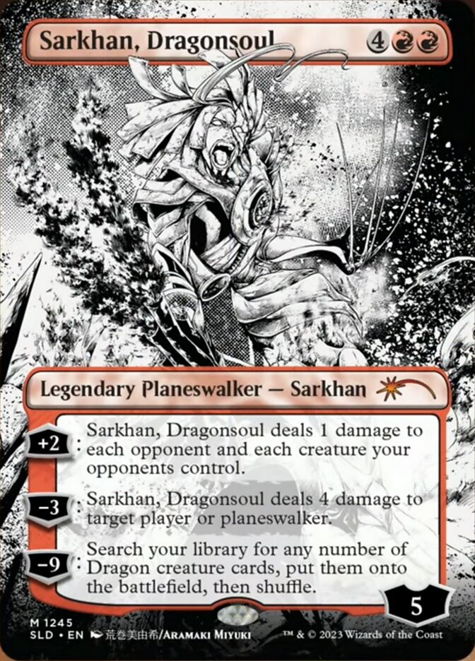 Sarkhan, Dragonsoul (Borderless) [Secret Lair Drop Series] | North Game Den