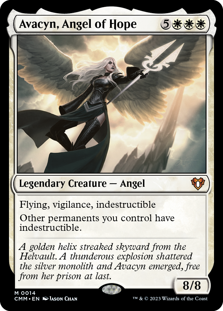 Avacyn, Angel of Hope [Commander Masters] | North Game Den