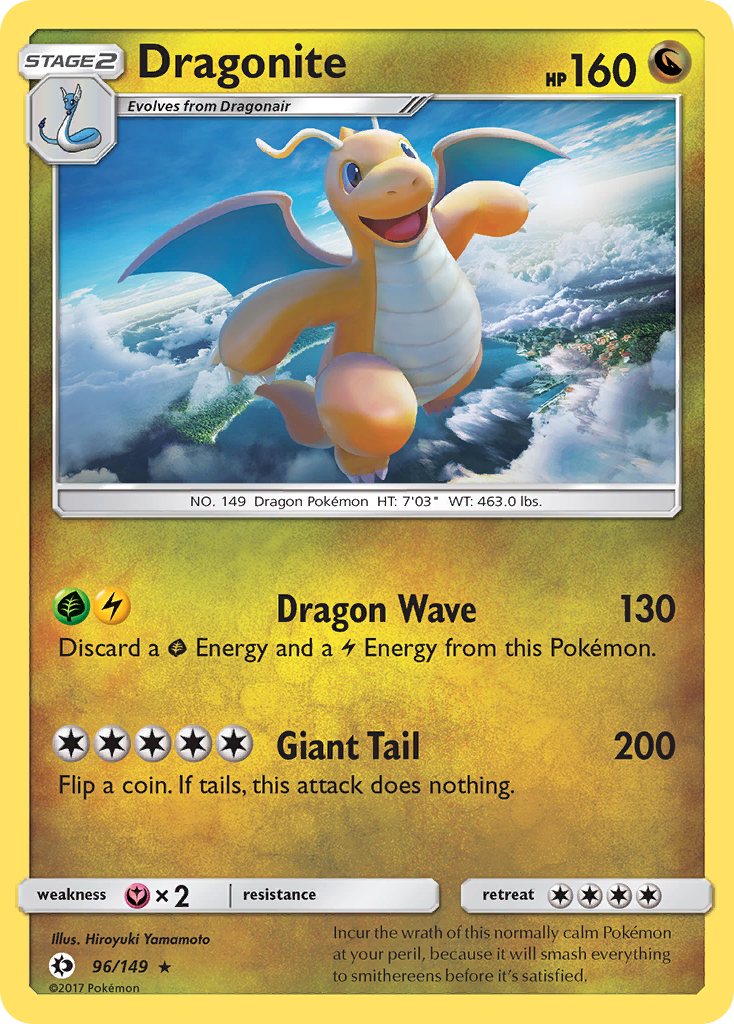 Dragonite (96/149) [Sun & Moon: Base Set] | North Game Den