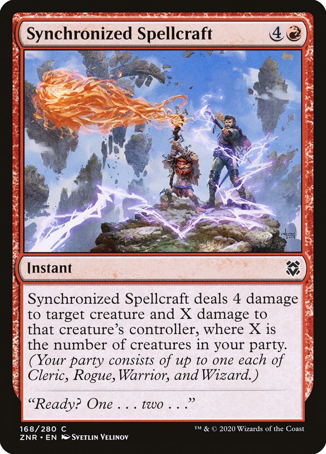 Synchronized Spellcraft [Zendikar Rising] | North Game Den