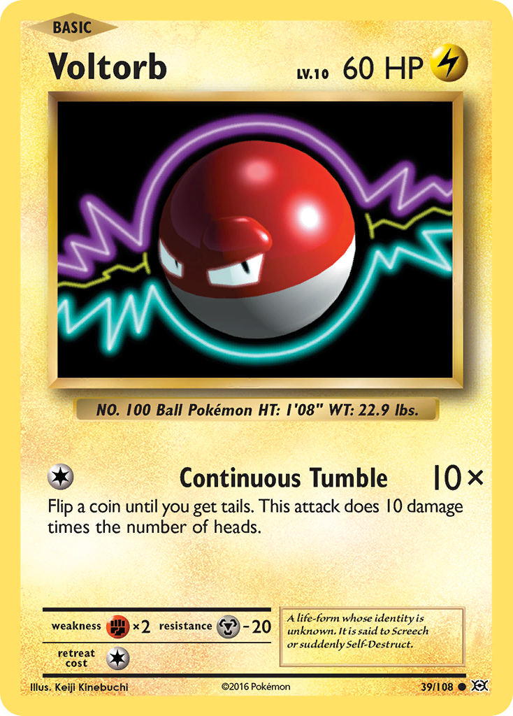 Voltorb (39/108) [XY: Evolutions] | North Game Den