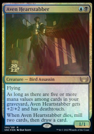 Aven Heartstabber [Streets of New Capenna Prerelease Promos] | North Game Den