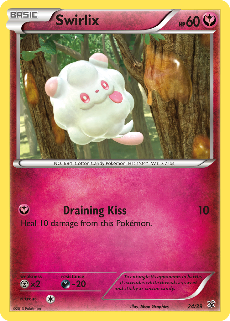 Swirlix (24/39) [XY: Kalos Starter Set] | North Game Den