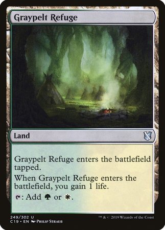 Graypelt Refuge [Commander 2019] | North Game Den