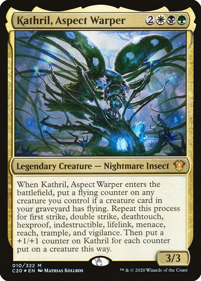 Kathril, Aspect Warper [Commander 2020] | North Game Den
