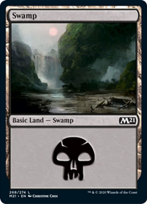 Swamp (268) [Core Set 2021] | North Game Den