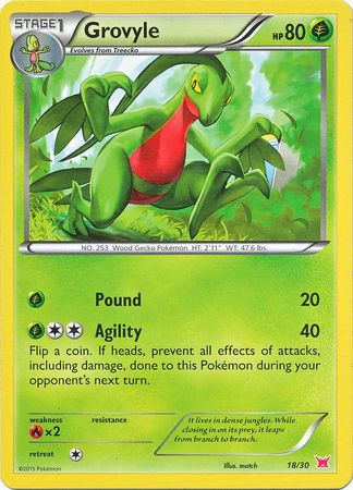 Grovyle (18/30) [XY: Trainer Kit 2 - Latias] | North Game Den