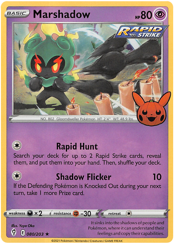 Marshadow (080/203) [Trick or Trade 2023] | North Game Den