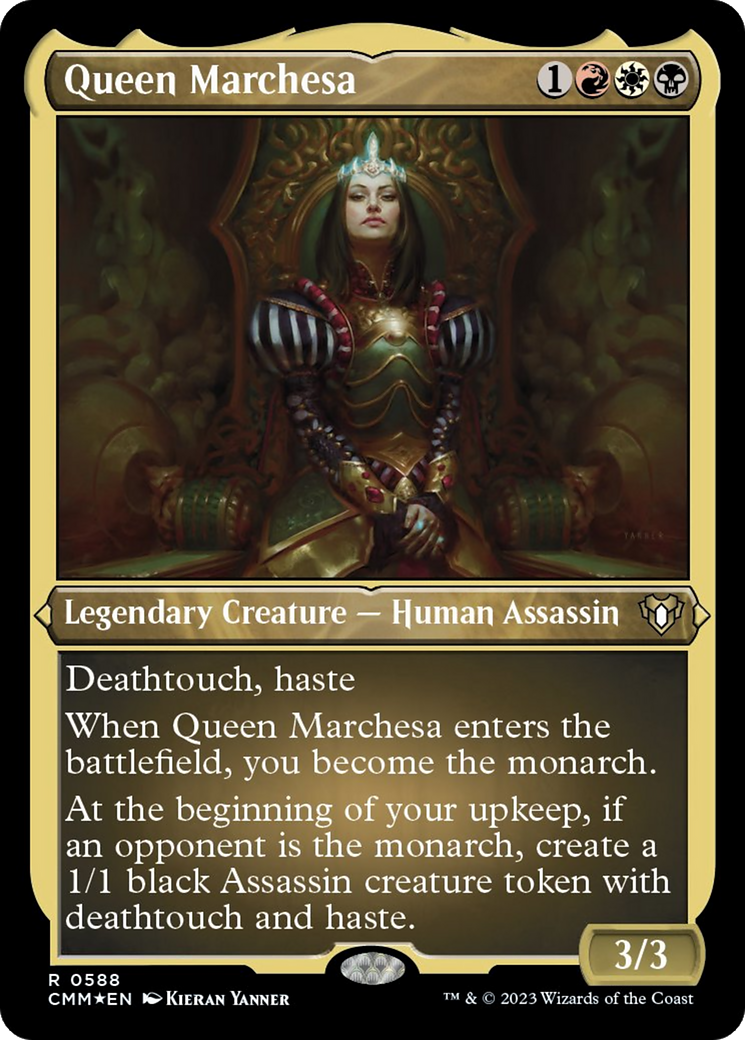 Queen Marchesa (Foil Etched) [Commander Masters] | North Game Den