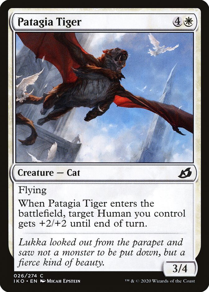 Patagia Tiger [Ikoria: Lair of Behemoths] | North Game Den