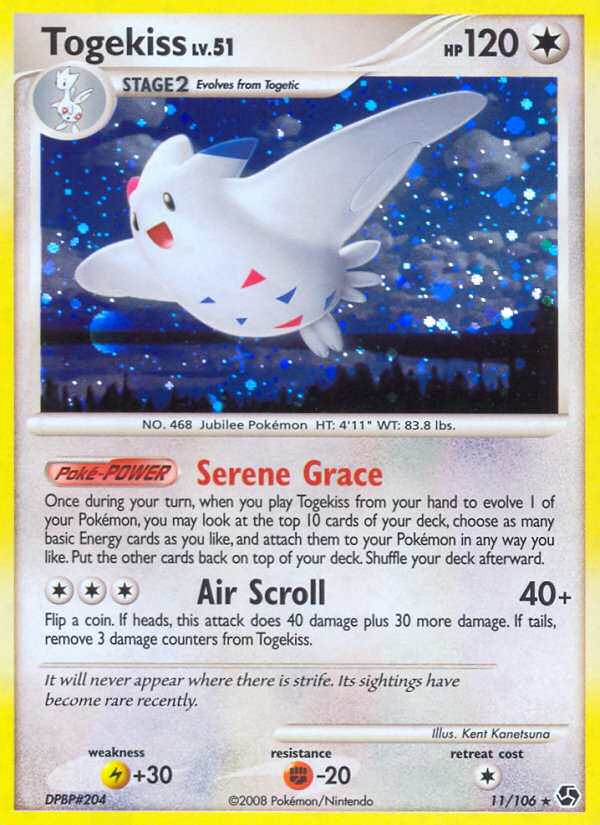 Togekiss (11/106) [Diamond & Pearl: Great Encounters] | North Game Den