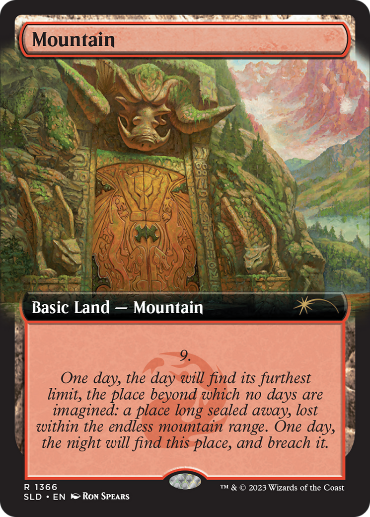 Mountain (1366) [Secret Lair Drop Series] | North Game Den