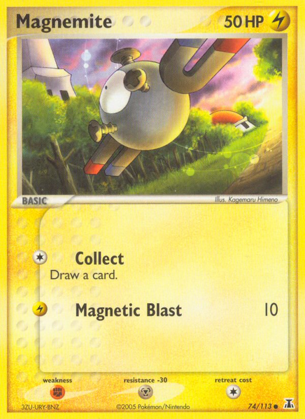 Magnemite (74/113) [EX: Delta Species] | North Game Den